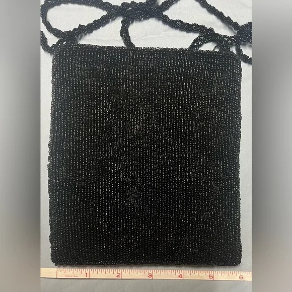 Vintage Beaded Parrot Design Crossbody Bag - Picture 3 of 7